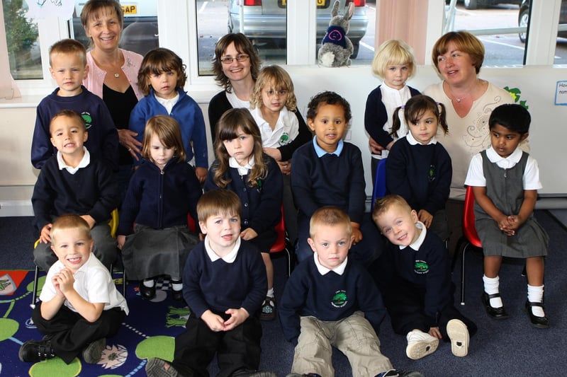 Nursery P.M. Class - Mrs Hazel Stone Nursery Asst, Mrs Sue Rae Nursery Asst, Mrs Beverly York Teacher