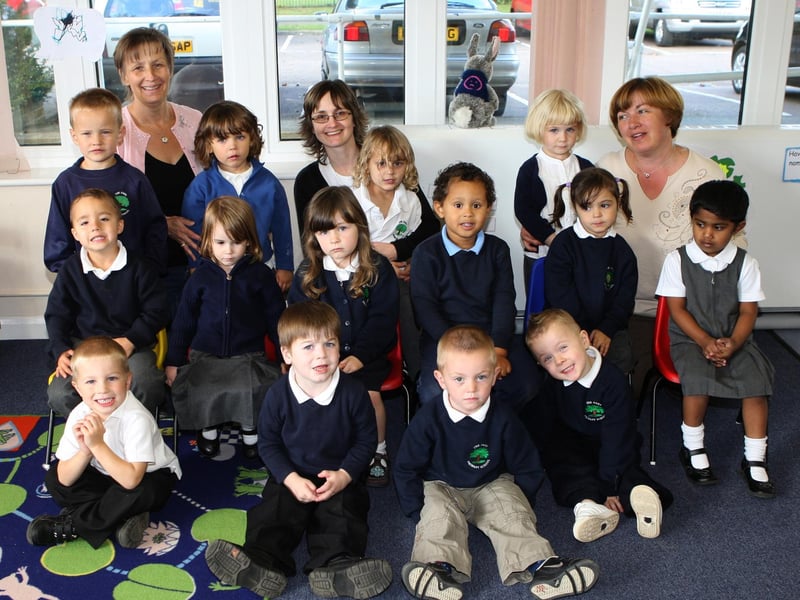 Nursery P.M. Class - Mrs Hazel Stone Nursery Asst, Mrs Sue Rae Nursery Asst, Mrs Beverly York Teacher