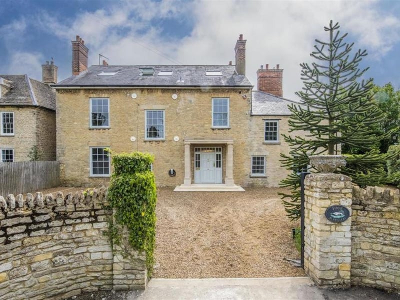 This stunning 16th century former rectory with modern interior is on the market for 1,250,000. 
Listed by Oscar James, marketed by Rightmove.