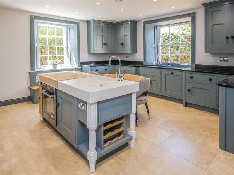 This stunning 16th century former rectory with modern interior is on the market for 1,250,000.
Listed by Oscar James, marketed by Rightmove.