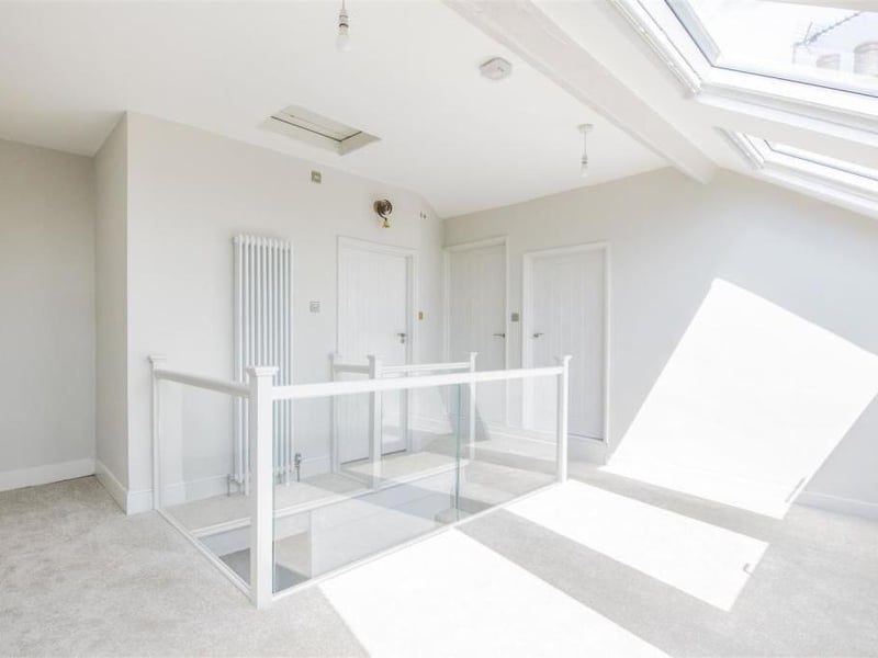 This stunning 16th century former rectory with modern interior is on the market for 1,250,000.
Listed by Oscar James, marketed by Rightmove.
