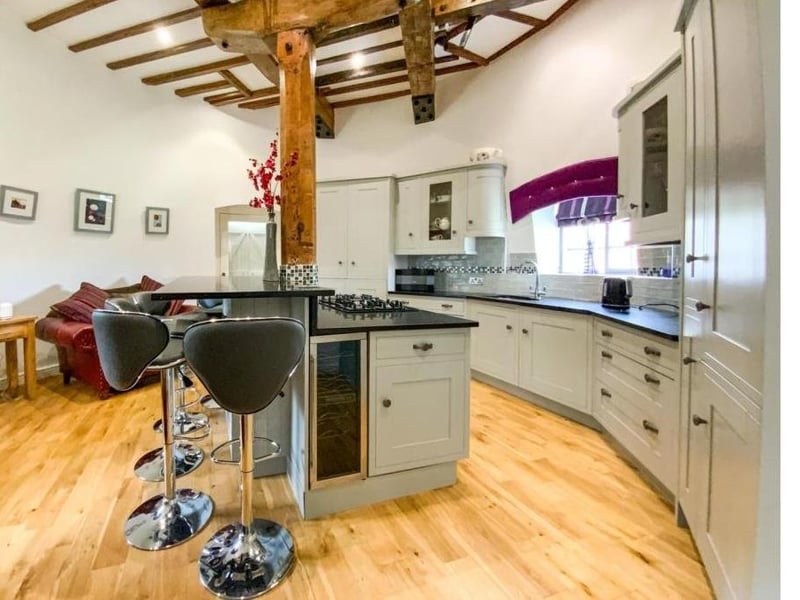 The kitchen.