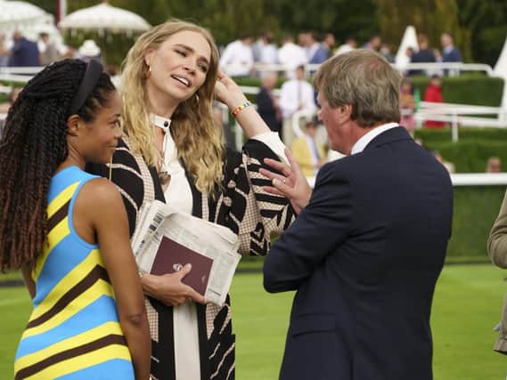 Model Jodie Kidd was a star visitor on the final day of the Qatar Goodwood Festival / Pictures: Clive Bennett
