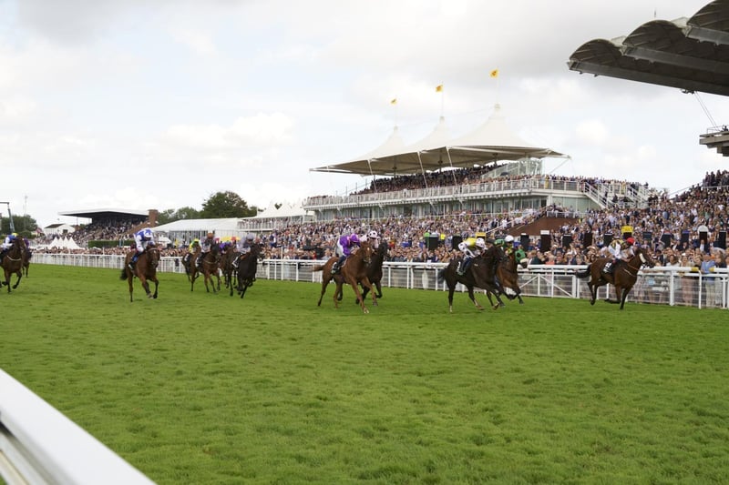 Action on the final day of the Qatar Goodwood Festival / Pictures: Clive Bennett