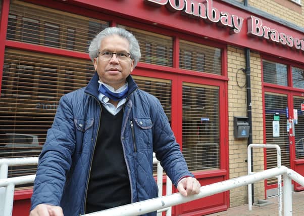 Curry King Rony Choudhury owner of the Bombay Brasserie, Broadway, Peterboroug