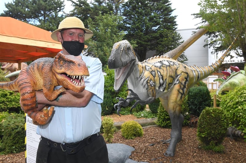 Richard the Ranger with Baby Dino Rex.