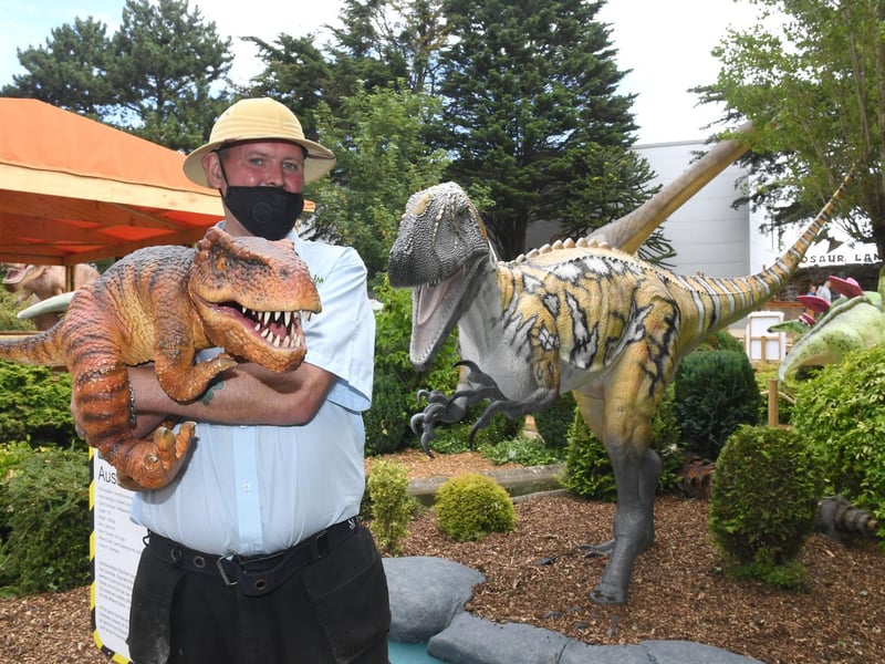 Richard the Ranger with Baby Dino Rex.