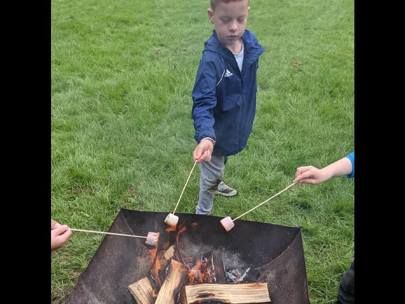 Roasting marshmallows