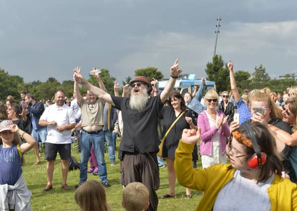 Everyone welcomed the return to live music (Photo by Jon Rigdy)