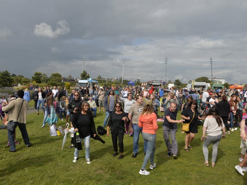 People enjoying the festival (Photo by Jon Rigby)