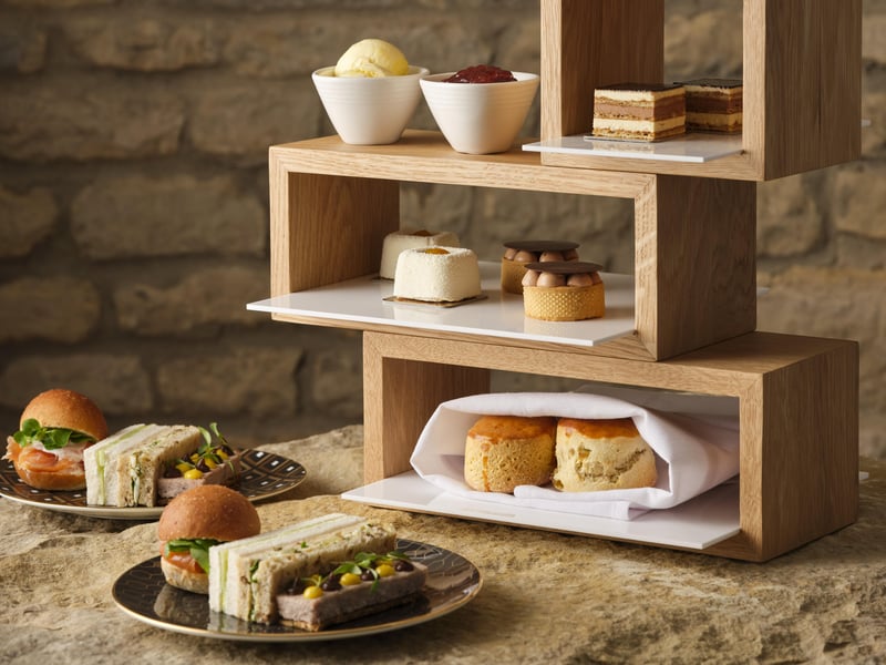Afternoon Tea at Prevost at the Haycock Manor Hotel, Wansford.