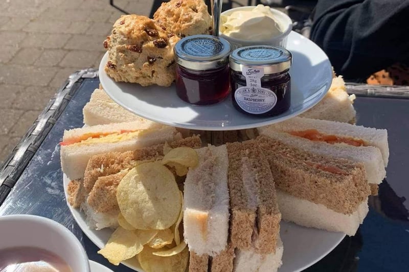 Afternoon Tea at The Willow, Central Park, Peterborough