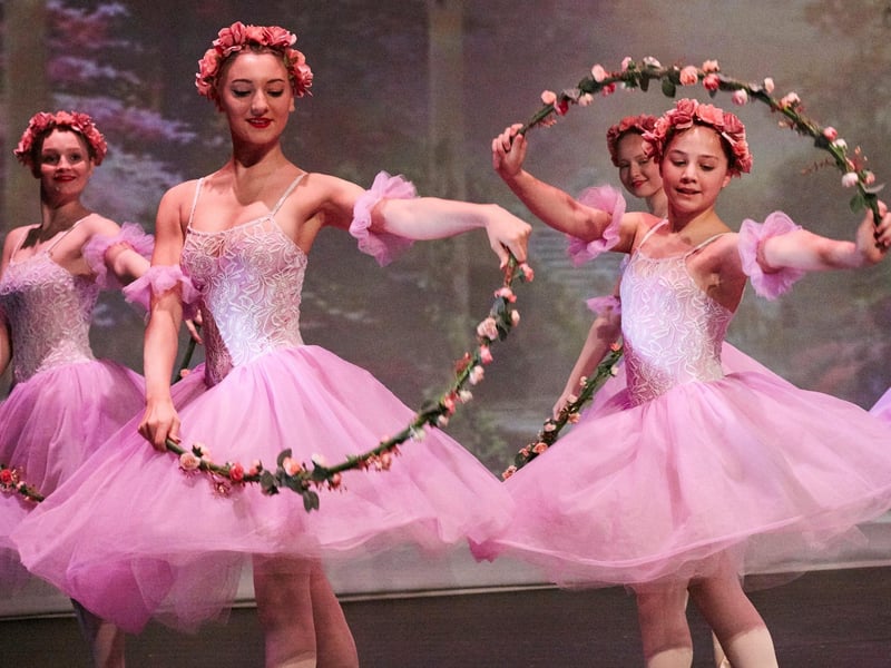 Turning Pointe School of Dance won Best Children’s Business. Picture: Alex Franklin Photography.