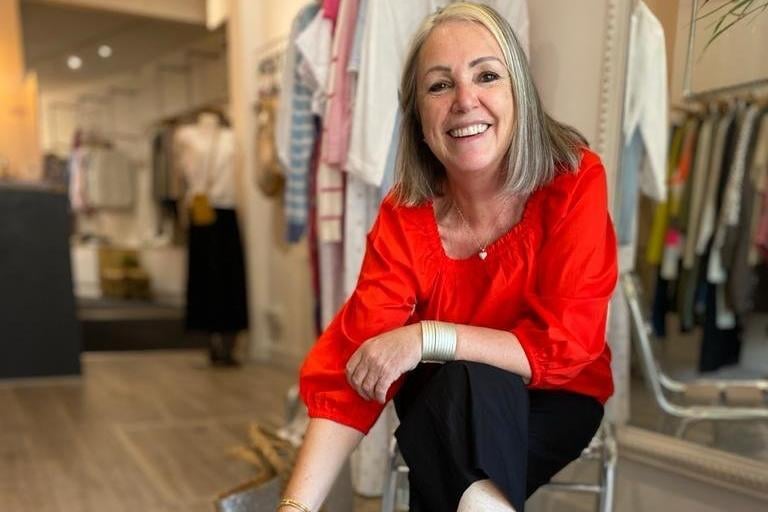 Joanna Dennis, owner of JoJo Boutique, which won Best Women’s Fashion Store.