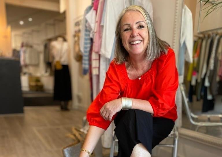 Joanna Dennis, owner of JoJo Boutique, which won Best Women’s Fashion Store.