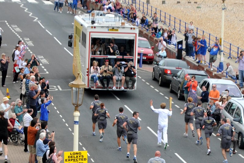 Olympic Torch Relay. July 17th 2012 E29055N ENGSUS00120120718083106