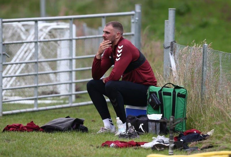 The tall forward was not part of Jon Brady's plans and departed to join Kenny Jackett at Orient.
