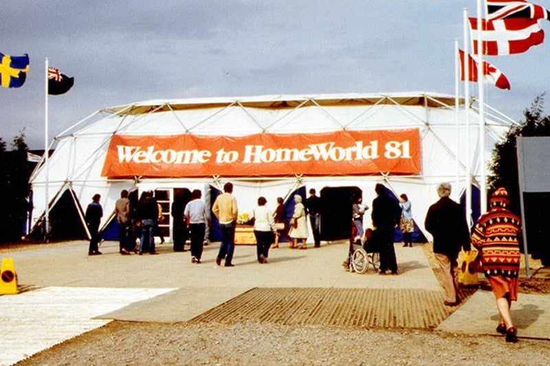 The Homeworld exhibition opening in May 1981
