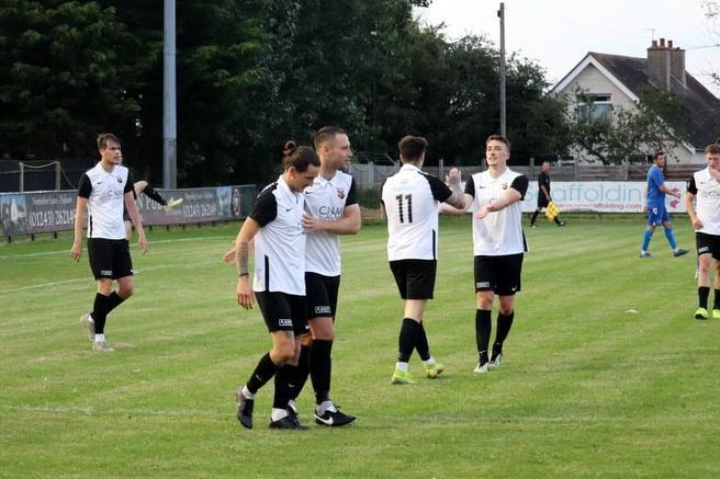 Action from Pagham's win over Broadbridge Heath at Nyetimber Lane / Picture: Roger Smith