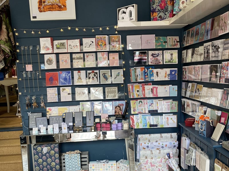 Indigo in Hassocks, which won Best Gift Shop in the Muddy Stiletto Awards 2021.