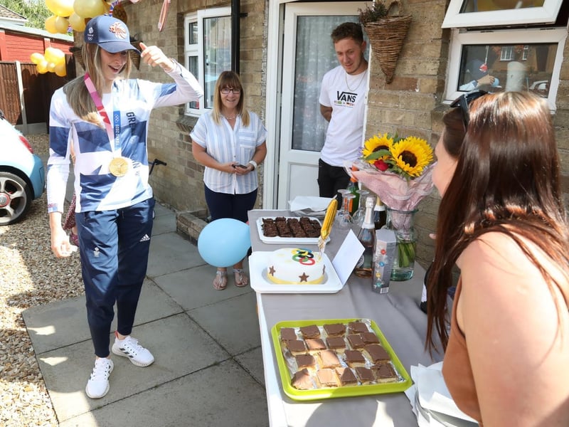 Allison Farrell made Charlotte's favourite cakes