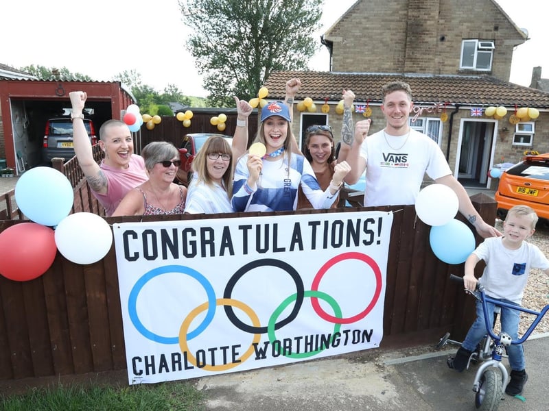 The Farrell House with Charlotte