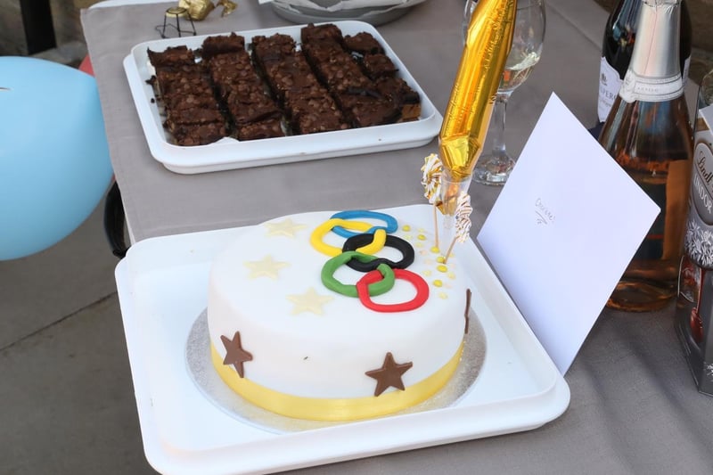 The Olympic cake