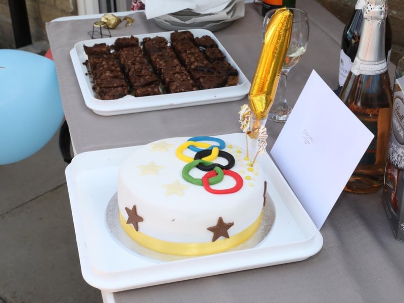 The Olympic cake
