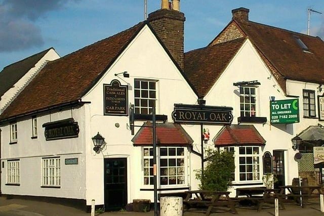 The Royal Oak was situated on The Street, Chipperfield. This pub closed in 2015 and is now used as an Indian restaurant.