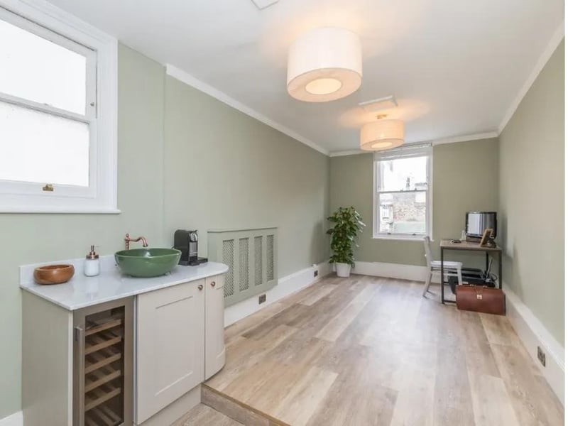 The home office room