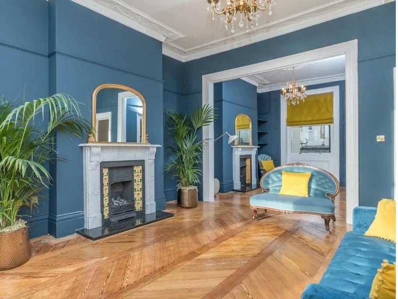 The living room