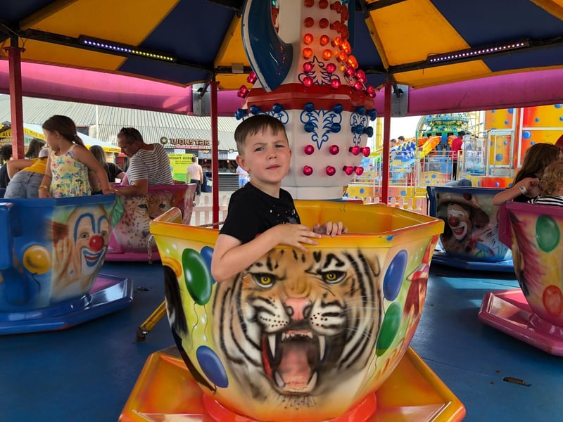 There are plenty of rides for children of all ages