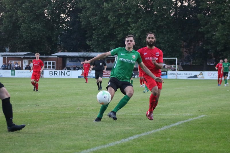 Pinchbeck United 1 Sleaford Town 1. Phot: Oliver Atkin