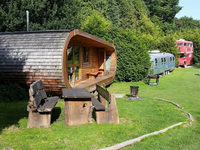 Blackberry Wood at Streat, East Sussex is a truly unique camping and glamping site at the foot of the South Downs near Brighton with two wonderful treehouses.