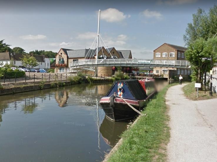 Check out all the boats in the marina, or even better get a birdseye view from the corkscrew bridge. There is also a small kids' playground near the hump-back bridge just off the canal. All in all, it makes Apsley a great place to visit!
