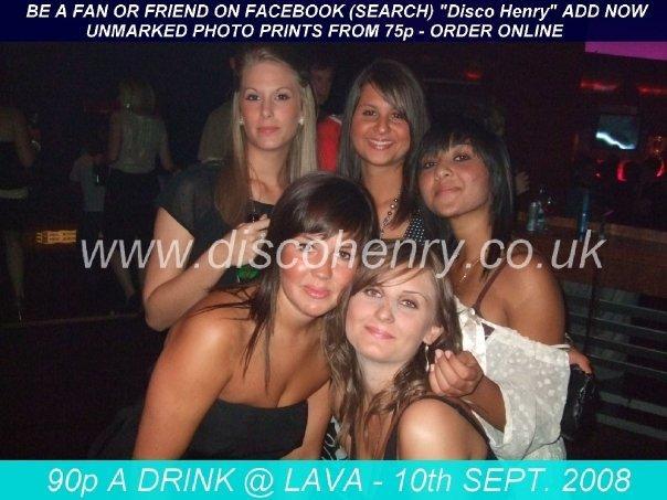 A '90p a drink' night out at Lava in 2008. Photo: Disco Henry