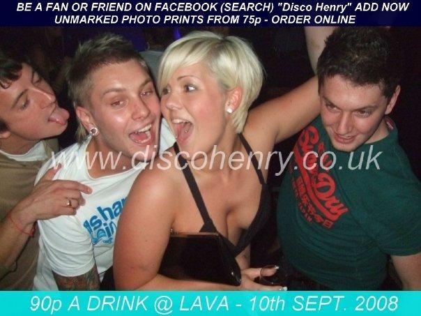 A '90p a drink' night out at Lava in 2008. Photo: Disco Henry