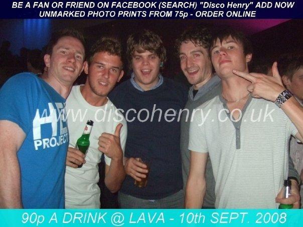 A '90p a drink' night out at Lava in 2008. Photo: Disco Henry