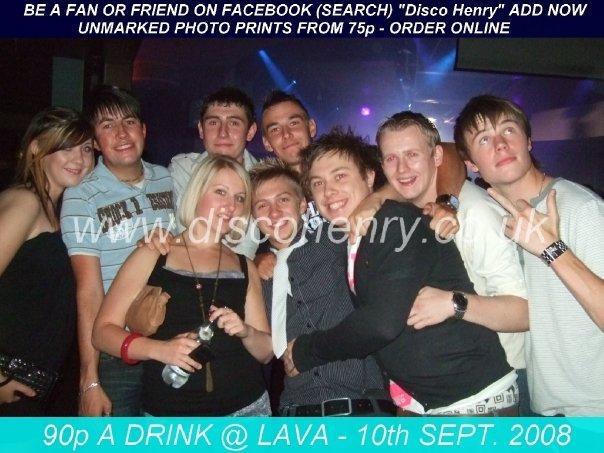 A '90p a drink' night out at Lava in 2008. Photo: Disco Henry