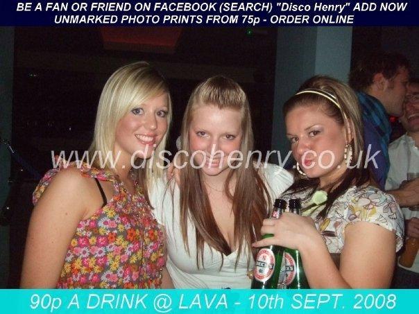 A '90p a drink' night out at Lava in 2008. Photo: Disco Henry