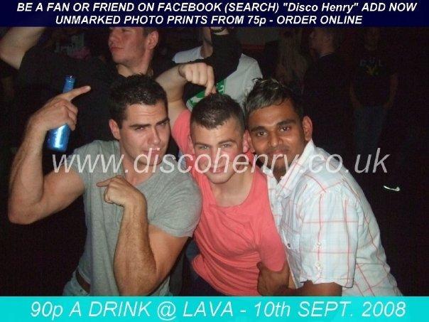 A '90p a drink' night out at Lava in 2008. Photo: Disco Henry
