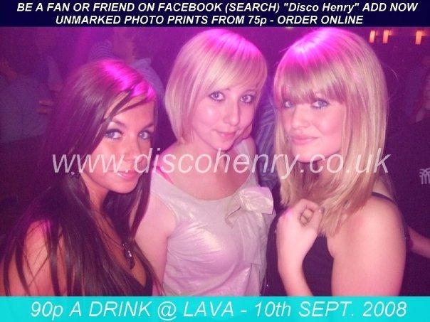 A '90p a drink' night out at Lava in 2008. Photo: Disco Henry