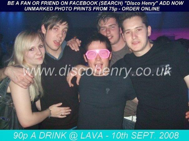 A '90p a drink' night out at Lava in 2008. Photo: Disco Henry