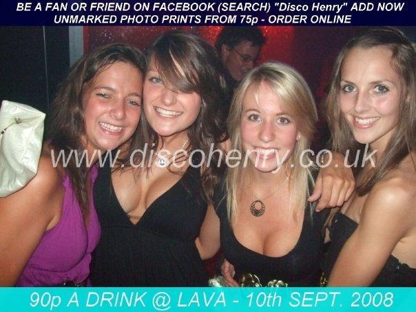 A '90p a drink' night out at Lava in 2008. Photo: Disco Henry