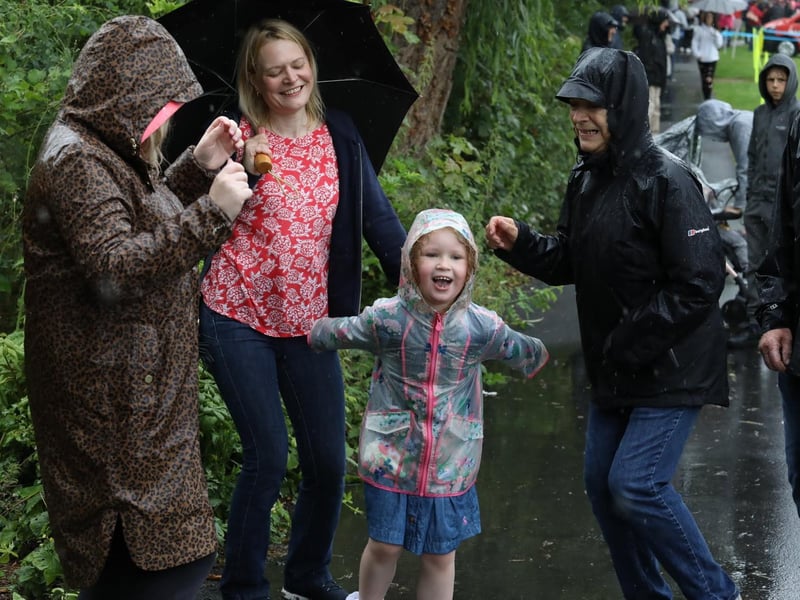 Singing in the rain