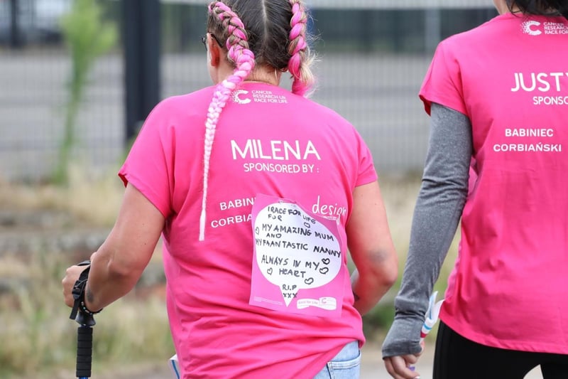 Milena - running in memory of her mum and gran
