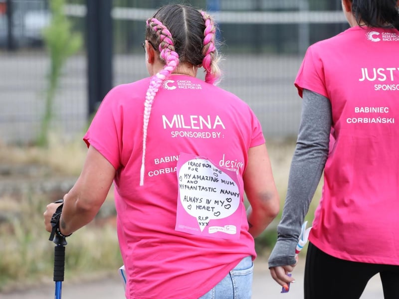 Milena - running in memory of her mum and gran