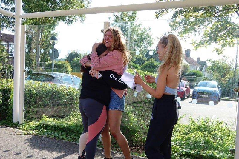 Beacon Academy students celebrate their results