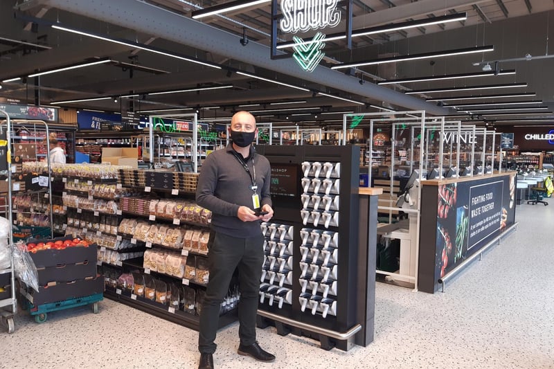 Manager Russ Tatton showed the Courier around the the new M&S Food  store which will open at Leamington Shopping Park tomorrow (Wednesday August 11).
