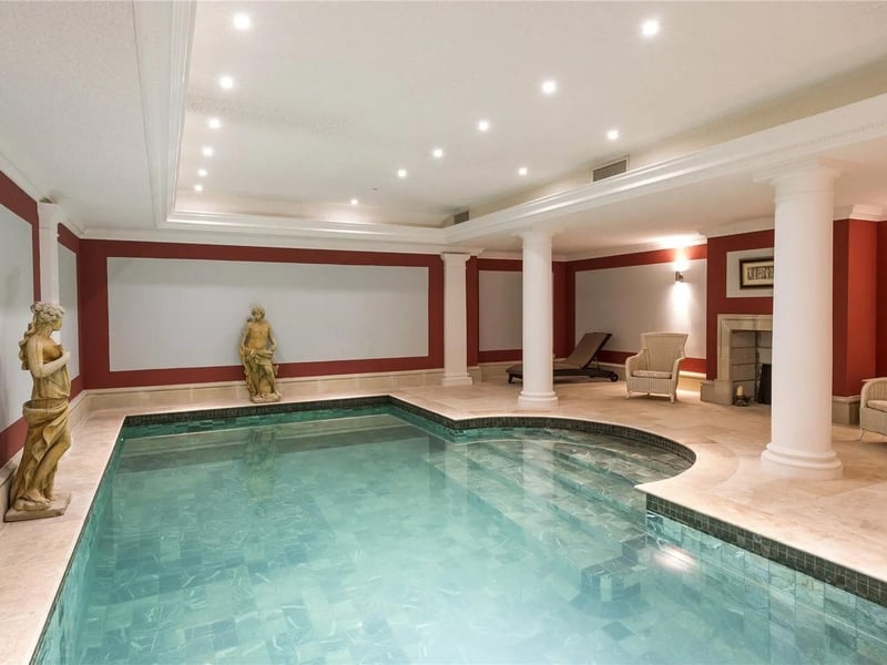 The swimming pool